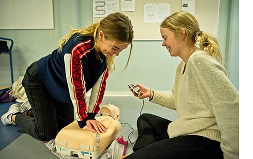 App’en gør det muligt for underviseren at give meget nøjagtig feedback, fof aftenskolen aarhus