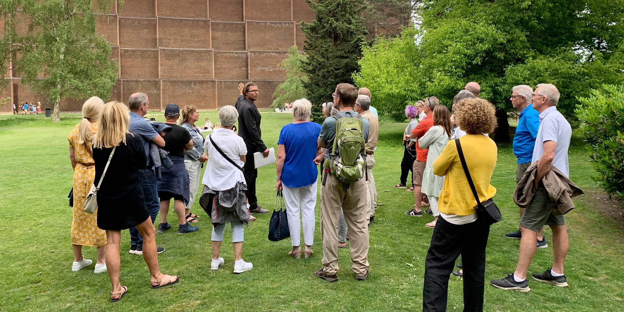 Deltagere på tur med FOF København og Nordsjælland