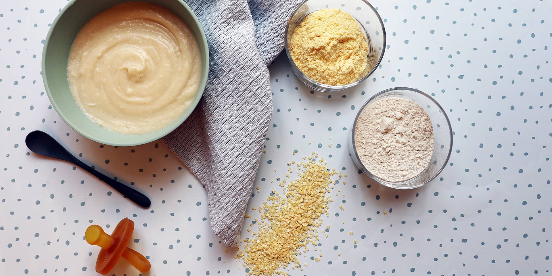 Den første grød med majs og boghvede | Babymad opskrift fra FOF Aarhus