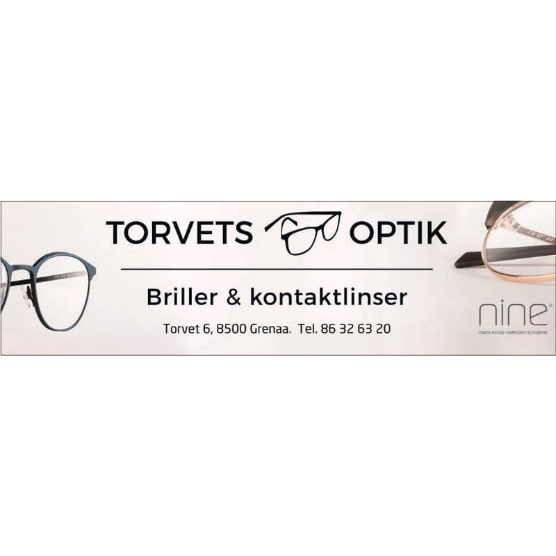 Torvets Optik - Annoncør hos FOF Djursland
