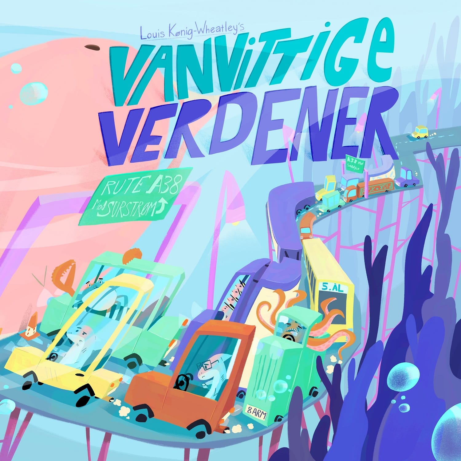 Tegneserie fra sommer workshop i manga og tegneserietegning