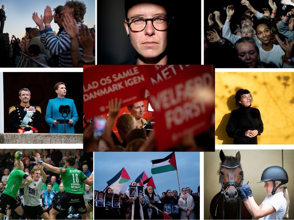 Collage med billeder taget af fotograf Thomas Olsen