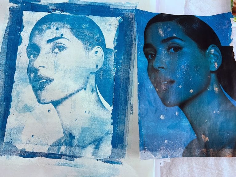 Gelliprinting hos FOF København og Nordsjælland