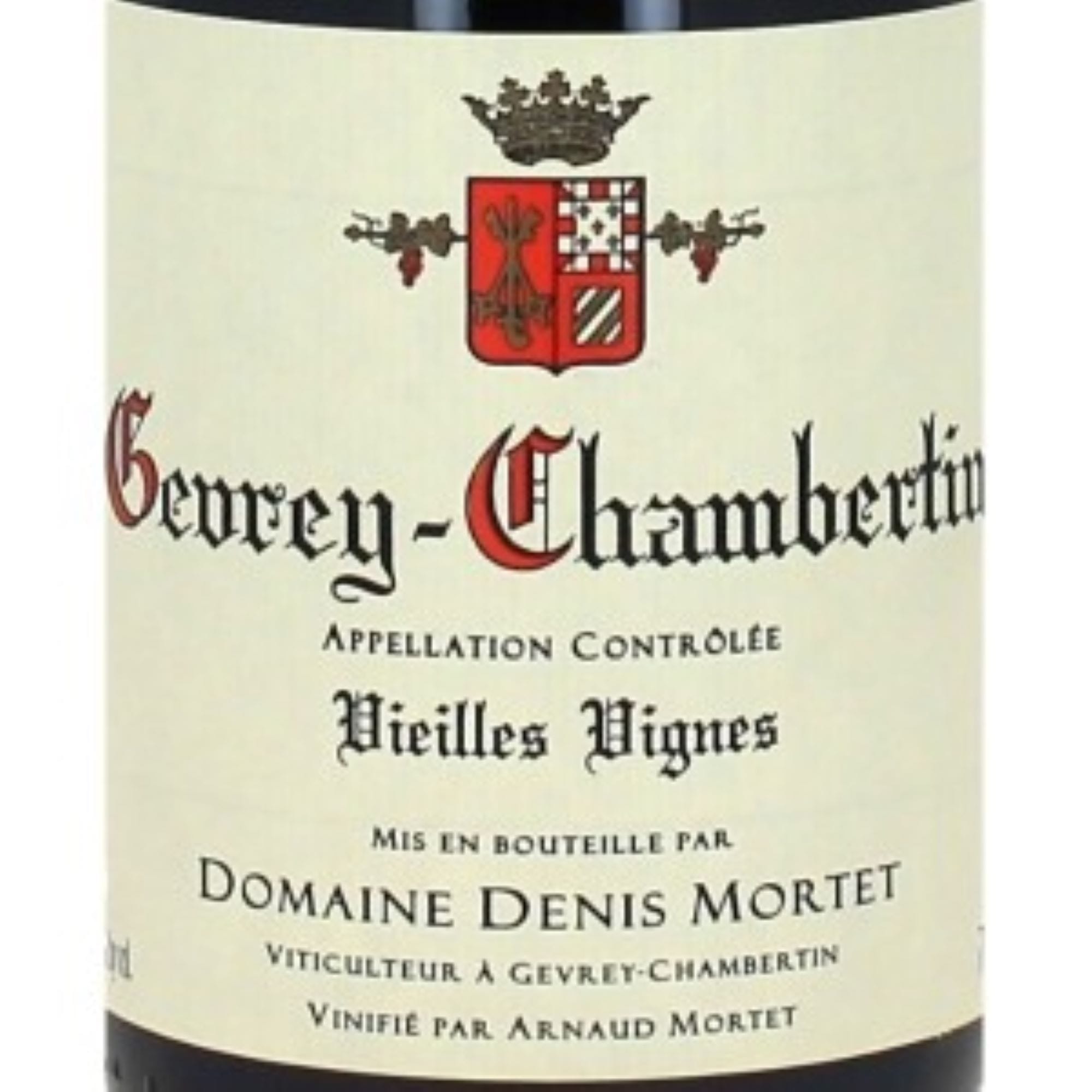 En flaske Gevrey-Chambertin “Vielles Vignes” – Domaine Denis Mortet 