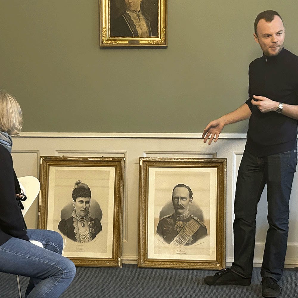 Rundvisning på Charlottenlund Slot