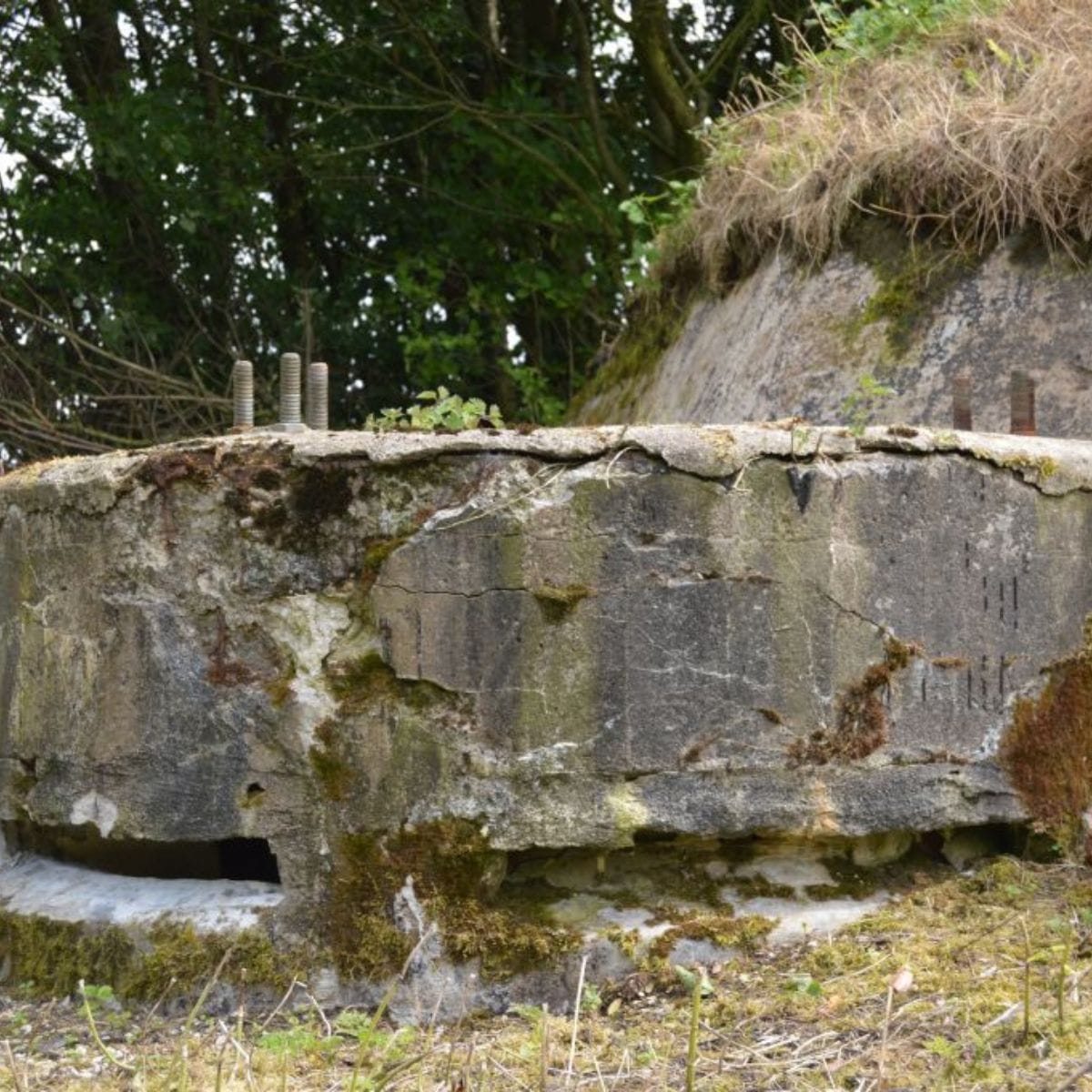 Observationsbunker fra sikringsstilling Nord 
