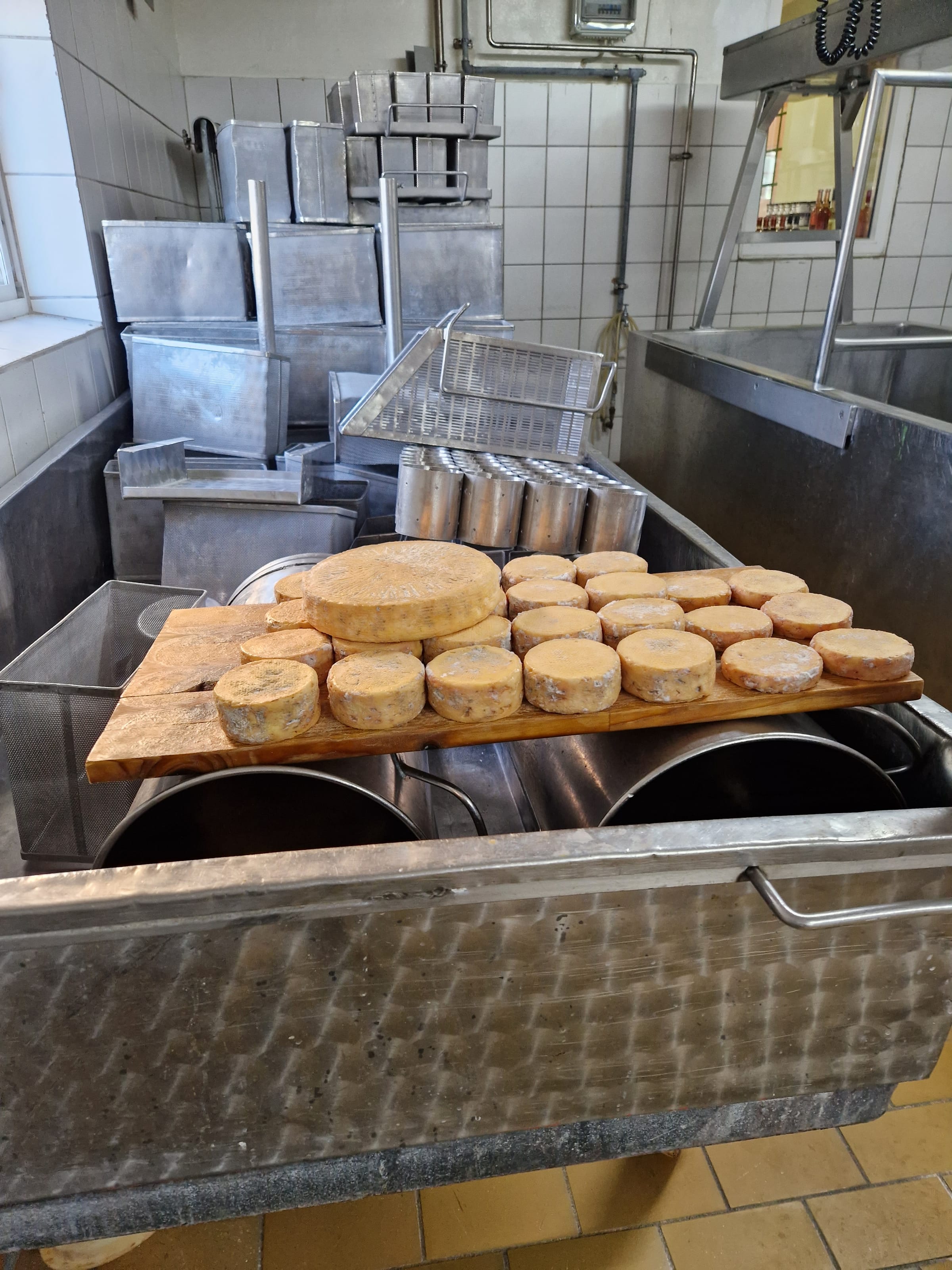 Se hvordan ostene bliver lavet