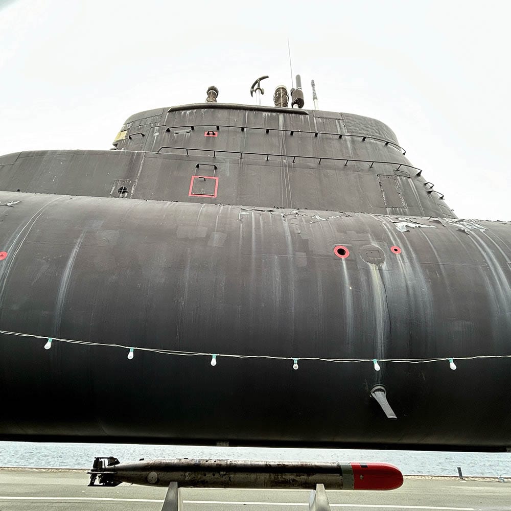 Ubåden Sælen på Nyholm i København