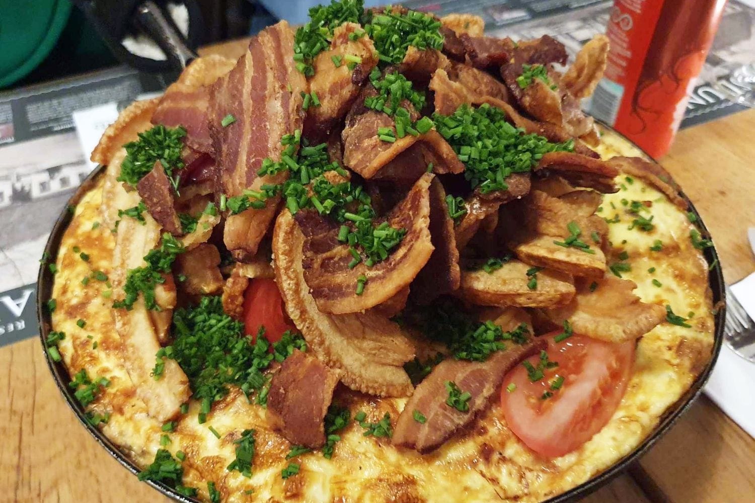 Restaurant Carlslunds berømte æggekage