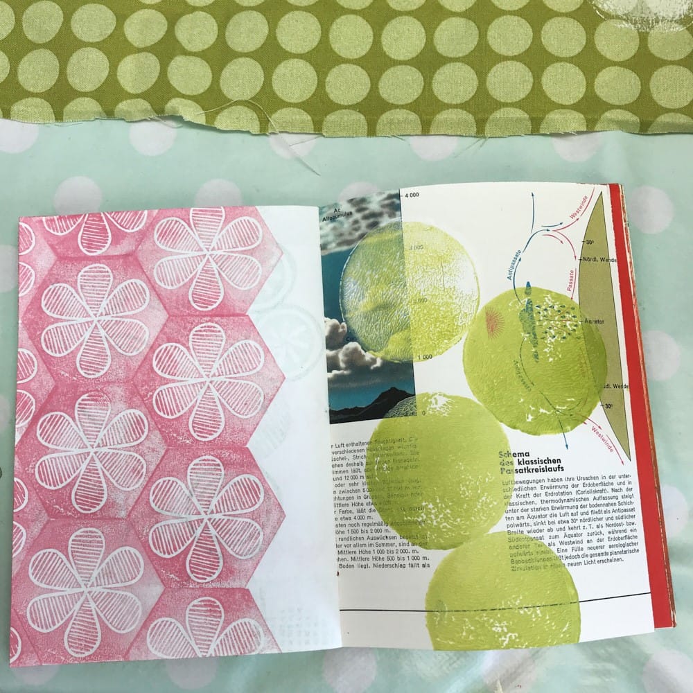 Blockprinting på stof og papir hos FOF København og Nordsjælland