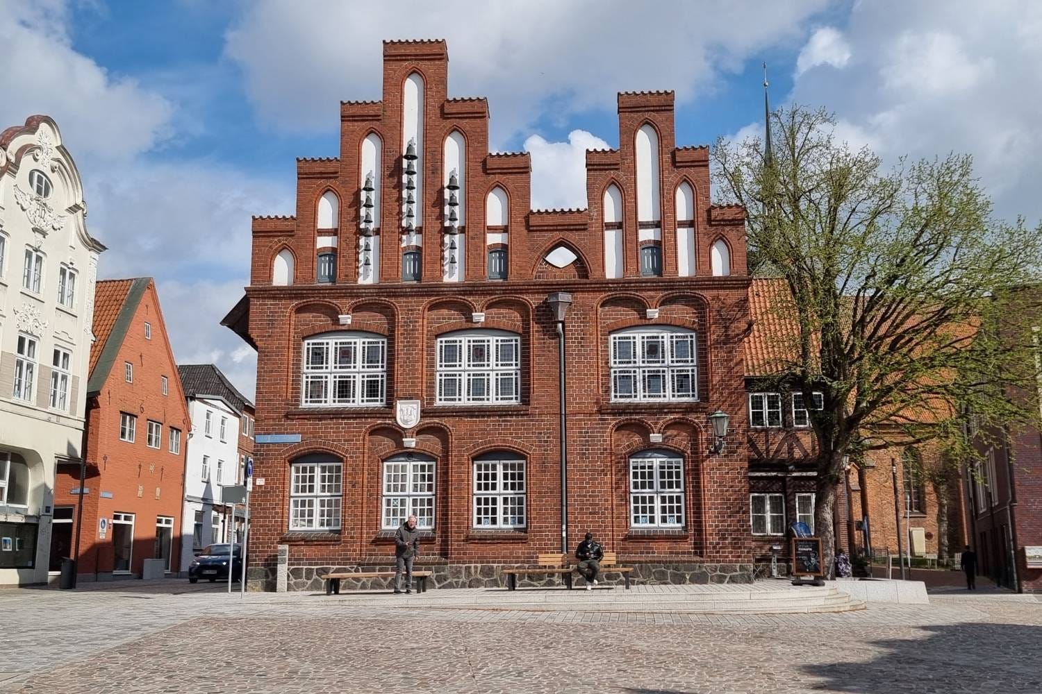 Åben plads i Rendsburg