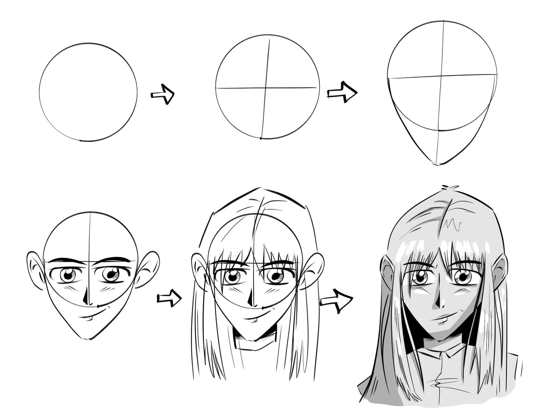 manga tegning for børn