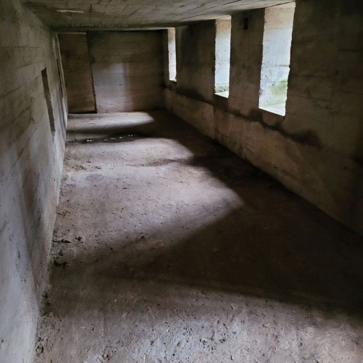 Bunker fra sikringsstilling Nord